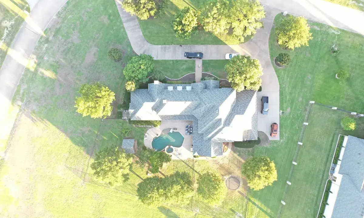 New shingle roof installation on a home in Baltimore